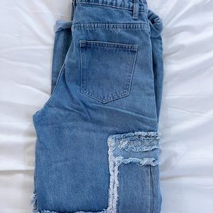 SHEIN CARGO JEANS over sized NEW